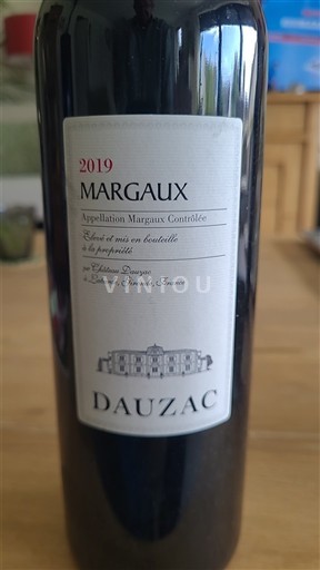 Bordeaux Margaux Dauzac 2019