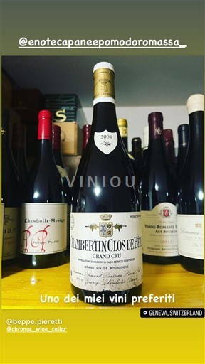 Borgogna Chambertin-Clos-de-Bèze Grand Cru Domaine Armand Rousseau Chambertin Clos de Bèze 2008