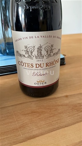 Rona dolina Côtes-du-Rhône Ogier Réserve 2012