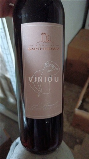 Roussillon Banyuls Domaine Saint Thomas L'Amant 2017