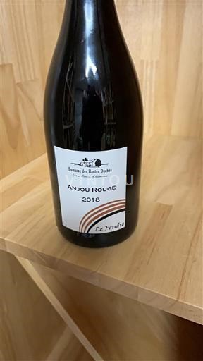 Loiretal Anjou Domaine Des Hautes Ouches Le Foudre 2018