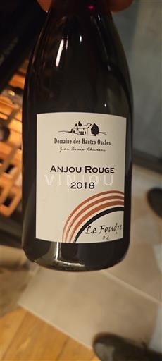 Loire Valley Anjou Domaine Des Hautes Ouches Le Foudre 2018
