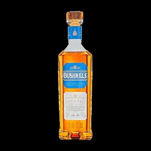 Bushmills Single Malt Irish Wiskey The Old Bushmills Distillery Company 12a Irlanda Ulster