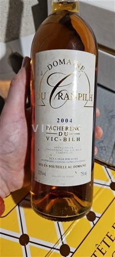 Lounais-Ranska Pacherenc-du-vic-bilh Domaine Crampilh 2004