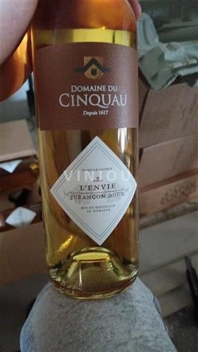 Sud-Ovest Jurançon Domaine Cinquau L'Envie 2018