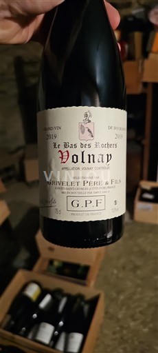 Burgundy Volnay Grivelet Père & Fils Le Bas des Roches 2019