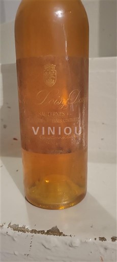 Bordeaux Sauternes Château Doisy Daëne 1989
