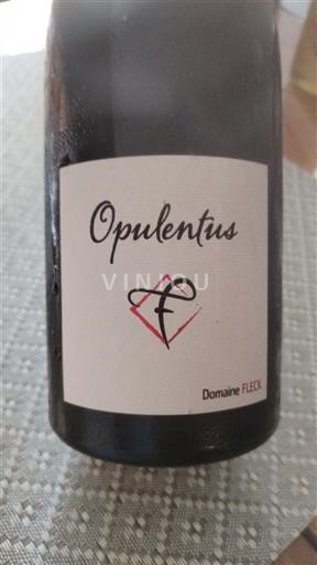 Vin Rouge sec Opulentus Domaine Fleck 2017 France Alsace AOC Grand Cru
