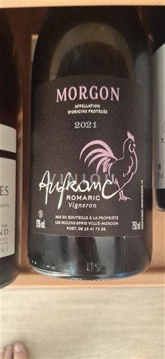 Beaujolais Morgon Romaric Ayran 2021