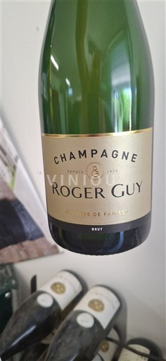 Champaña Champán Roger Guy Réserve de Famille Sin añada