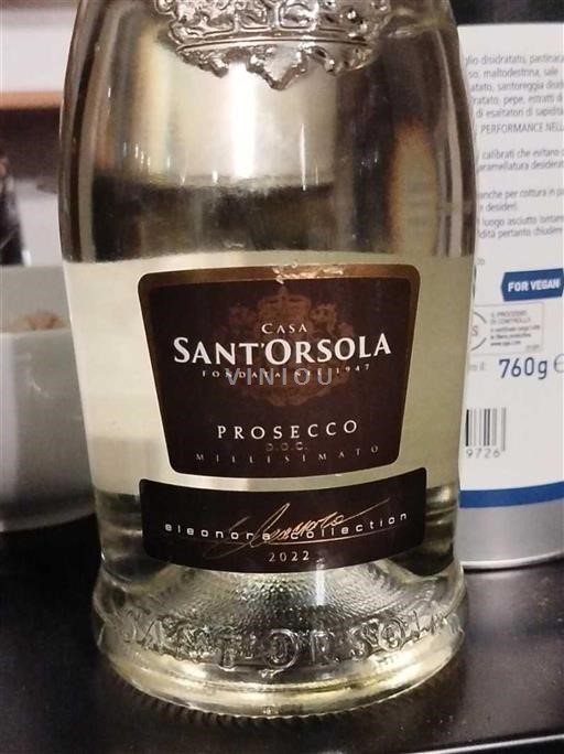Veneto Prosecco Casa Sant'Orsola Eleonora Collection 2022
