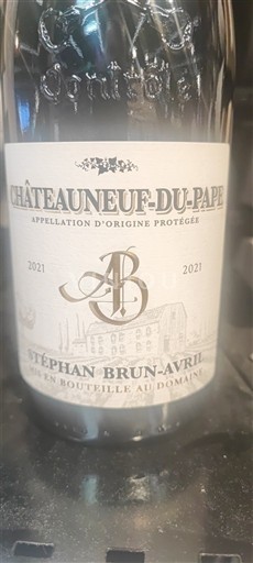 Rhônevallei Châteauneuf-du-Pape Stéphan Brun-Avril 2021