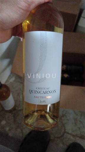 Bordeaux Sauternes Château Quincarnon 2022