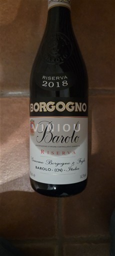 Piemont Barolo Borgogno Riserva 2018
