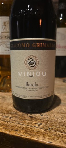 Piemonte Barolo Giacomo Grimaldi 2021