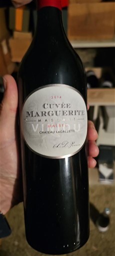 Lounais-Ranska Cahors Château Lagrézette Marguerite 2014