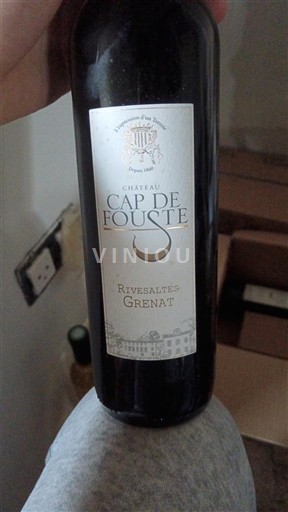 Roussillon Rivesaltes Château Cap de Fouste Rivesaltes Grenat 2018