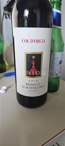 Tuscan Wines Brunello di Montalcino Col Orcia 2019