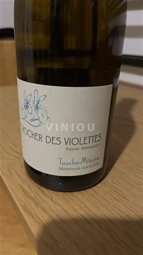 Thung lũng sông Loire Montlouis-sur-Loire Le Rocher des Violettes Touche Mitaine 2020