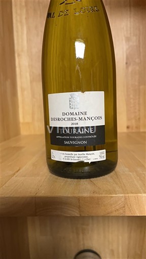 Loirevallei Touraine Domaine Desroches-Mançois Sauvignon 2018