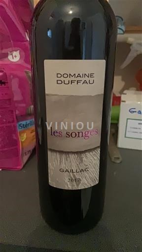 Sud-Ovest Gaillac Domaine Duffau Les Songes 2017