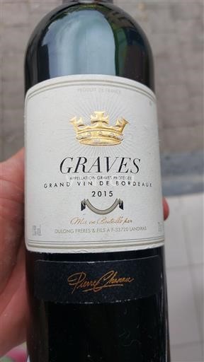 Bordéus Graves Dulong Frères & Fils Pierre Azure 2015