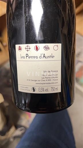 Údolí Loiry Les Pierres Aurèle Gamay 2018