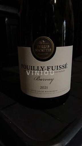 Burgund Pouilly-fuissé Terres Secrètes Barnay 2021