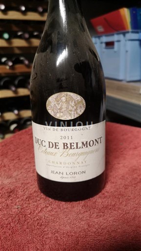 Bourgondië Bourgogne Jean Loron Duc de Belmont - Chardonnay 2011