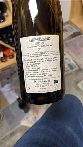 Loirevallei Muscadet Domaine La Chauvinière Les Quinze Hommées 2021