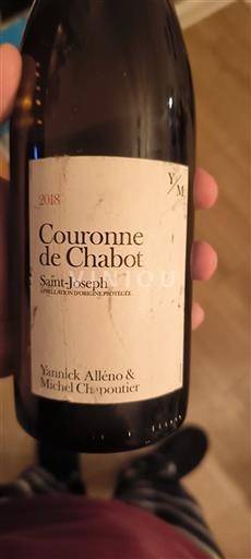 Rhône Valley Saint-Joseph Yannick Alléno & Michel Chapoutier Couronne de Chabot 2018