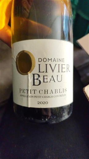Bourgogne Petit-chablis Domaine Olivier Beau 2020
