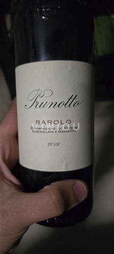 Piémont Barolo Prunotto 2016