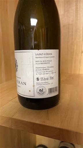 Burgund Saint-Véran Domaine Martin 2021