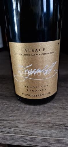 Alsace Grand Cru Zeyssolff Vendanges Tardives 2020