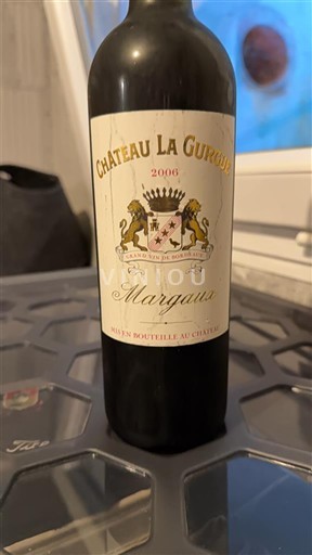 Bordéus Margaux Château La Gurgue 2006