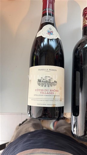 Rhônevallei Côtes-du-rhône-villages Famille Perrin Niet-geïntegreerd