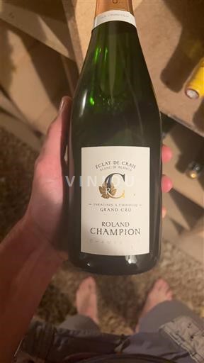 Champagne Šampanské Roland Champion Éclat de Craie 2020