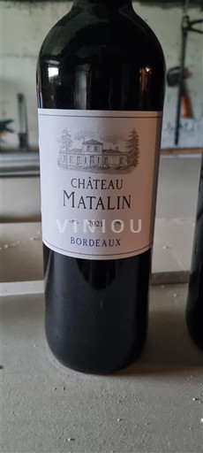 Bordeaux Château Matalin 2021