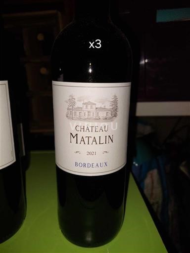 Bordeaux Château Matalin 2021