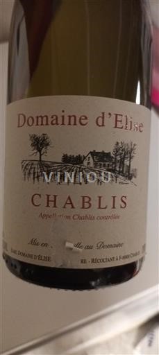 Burgundsko Chablis Domaine Élise Neročník