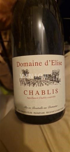Borgoña Chablis Domaine Élise Sin añada