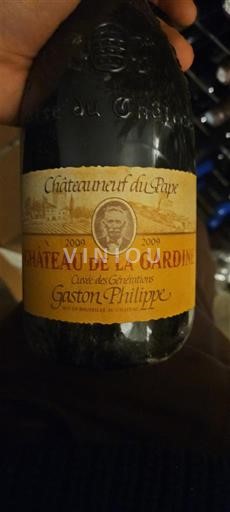 Valle del Ródano Châteauneuf-du-Pape. Château La Gardine des Générations Gaston-Philippe 2009