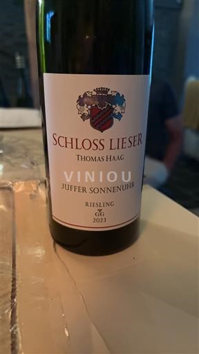 Moselle Schloss Lieser Juffer Sonnenuhr 2023
