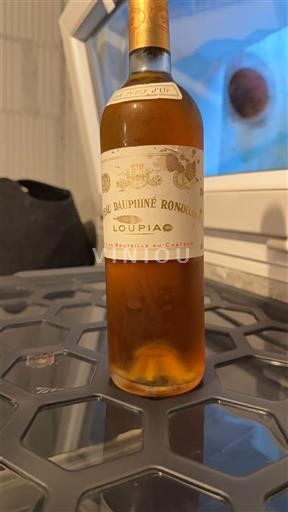 Bordéus Loupiac Château Dauphine Rondillon 2006