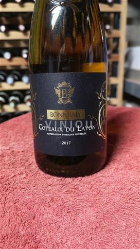 Vin Blanc moelleux Bonnamy 2017 France Vallée de la Loire Coteaux-du-layon AOC