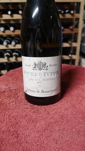 Burgund Pouilly-fuissé Château Beauregard Vignes de Chaintre 2017
