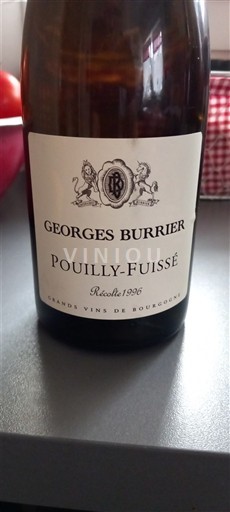 Borgonha Pouilly-fuissé Georges Burrier 1996