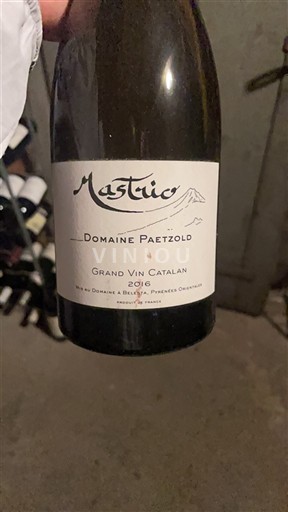 Languedoc ja Roussillon Katalonianrinteet Domaine Paetzold Maestria 2016