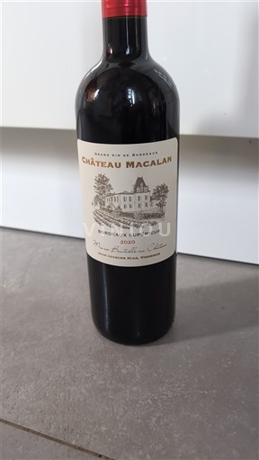 Bordéus Bordeaux Superior Château Macalan 2020